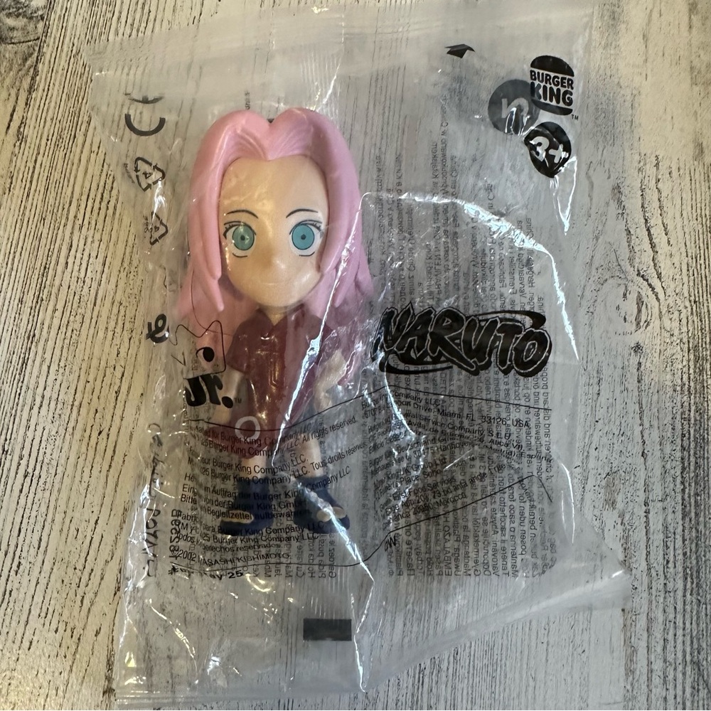 Burger King Naruto Toy - Sakura NEW